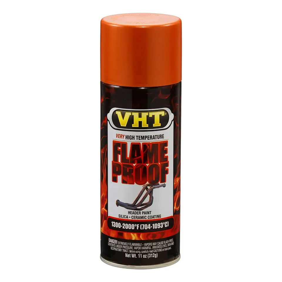 Pintura Vht Flameproof  Alta Temperatura Naranja 11 Oz 1