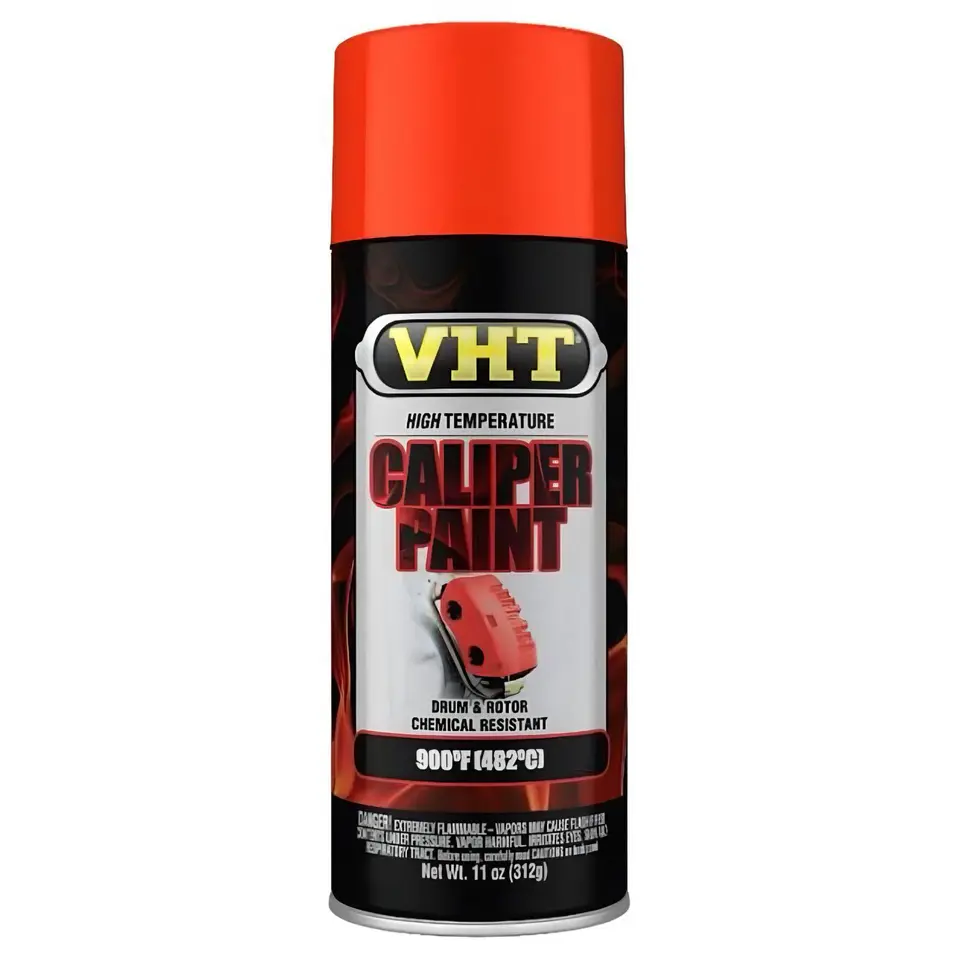 Pintura Caliper Vht Alta Temperatura Color Rojo 12 Oz 1