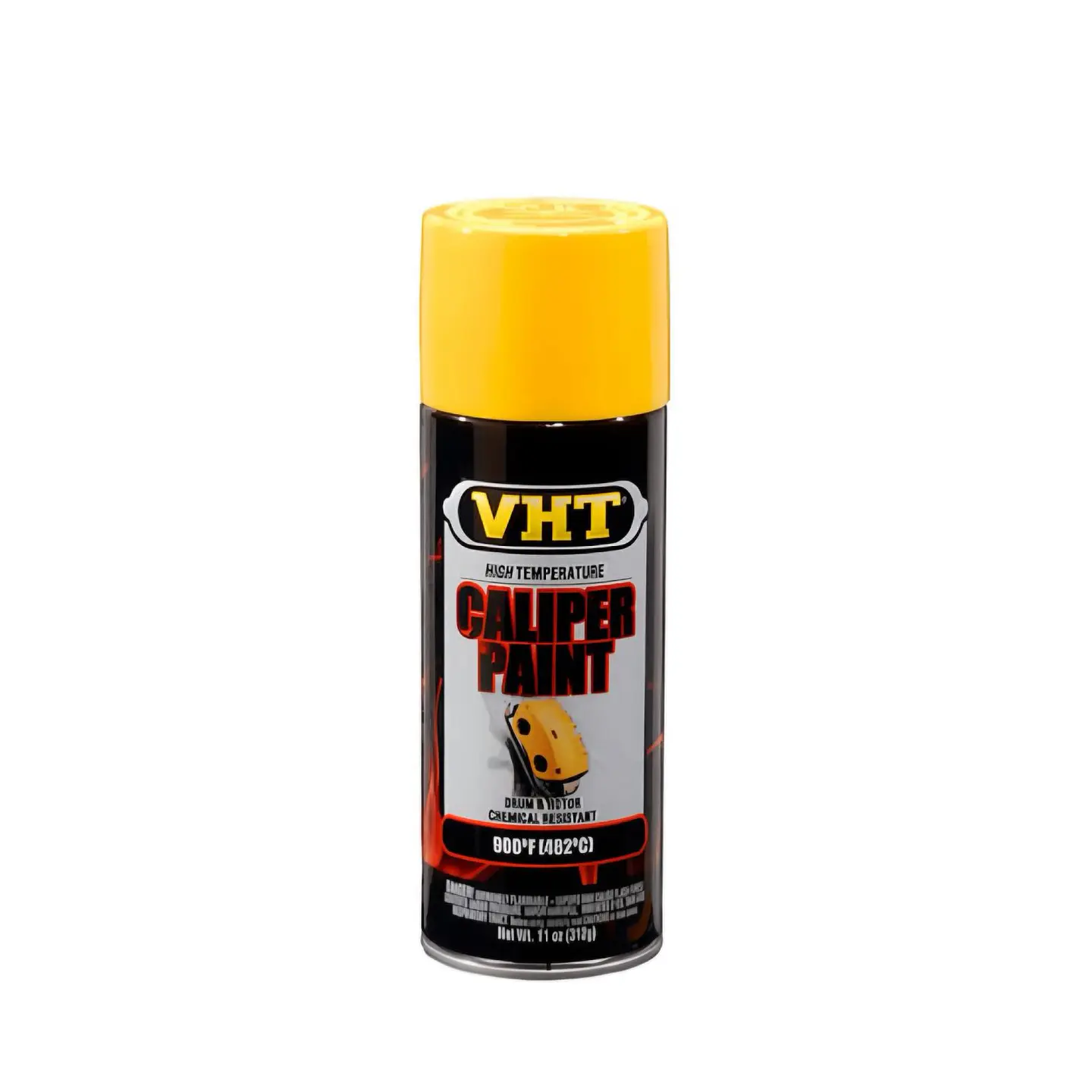 Pintura Caliper Vht Alta Temperatura Color Amarillo 12 Oz 1
