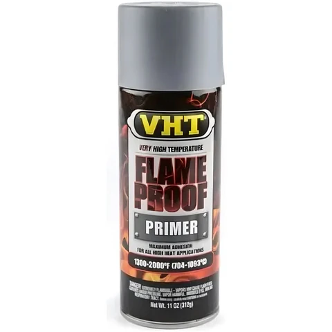 Pintura Vht Flameproof  Alta Temperatura 1093°c Gris 11 Oz