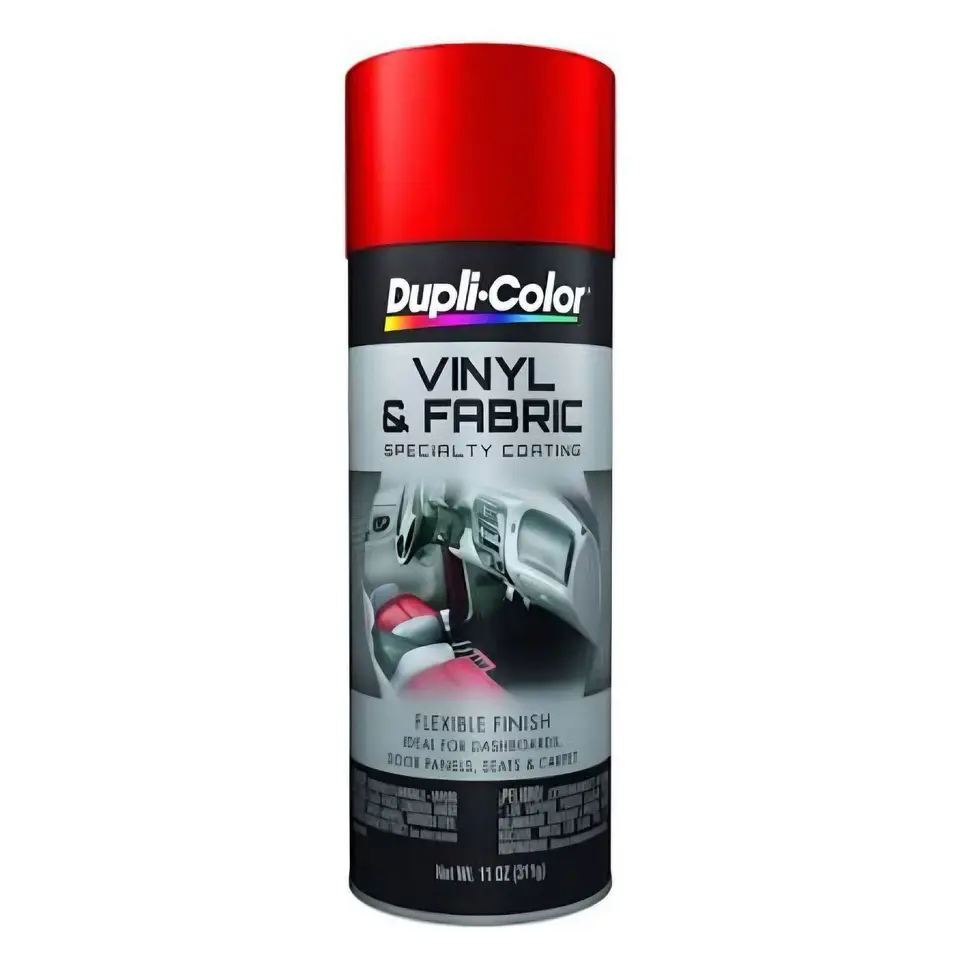 Pintura Aerosol Dupli-color Vinyl & Fabric Rojo 311g 1