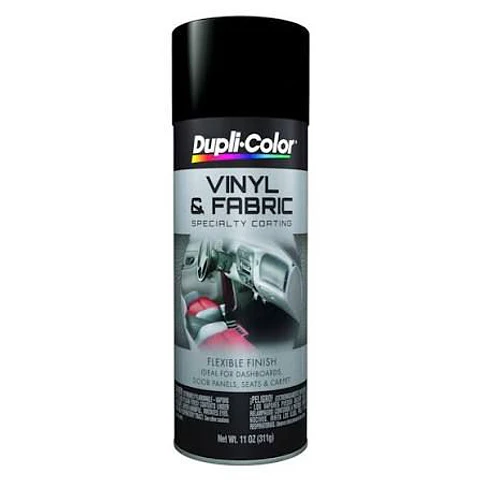 Pintura Aerosol Dupli-color Vinyl & Fabric Negro 311g