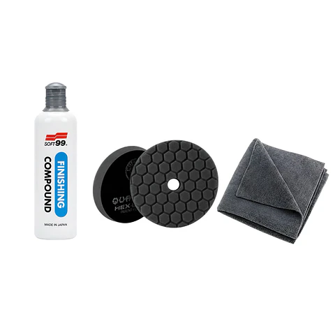 Kit Pulido Auto Pulimento Pad Paño Paso Final