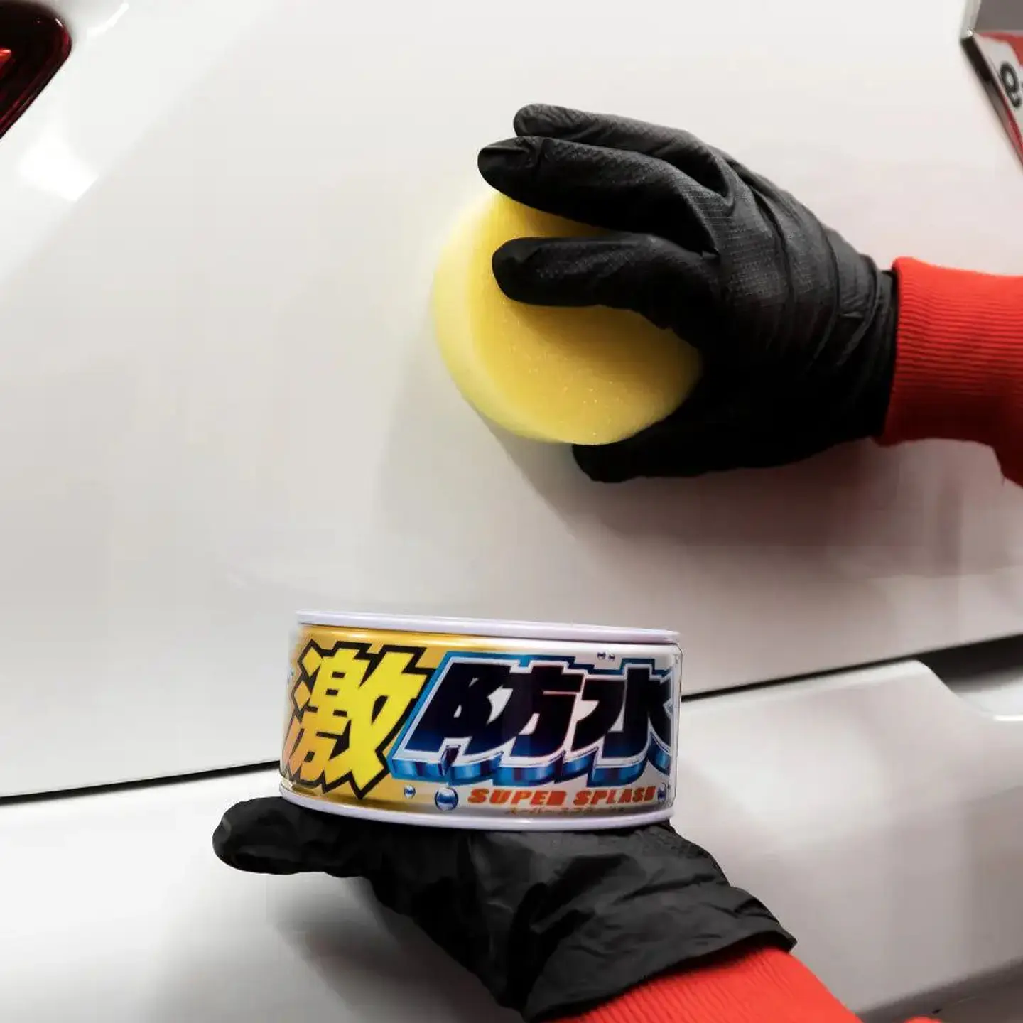 Cera Auto En Pasta Hidrofóbica Soft99 Super Splash 300g 3