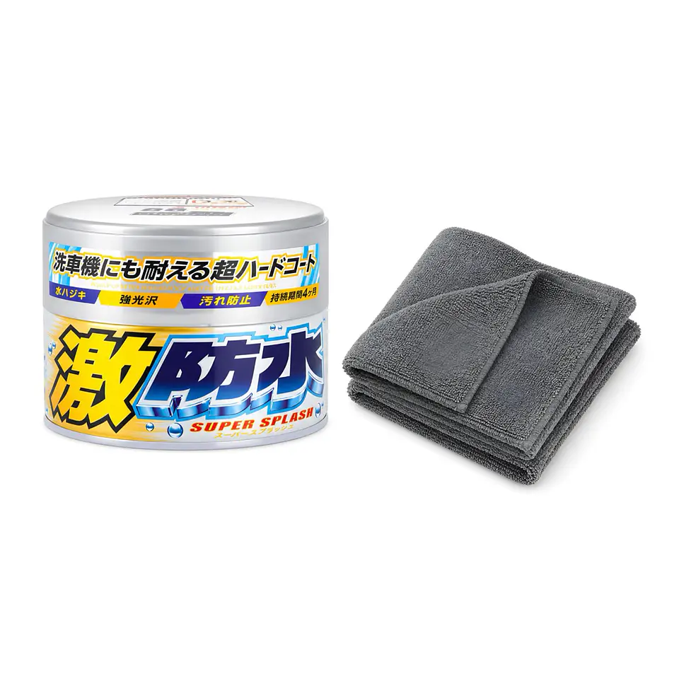 Cera Auto En Pasta Hidrofóbica Soft99 Super Splash 300g 1