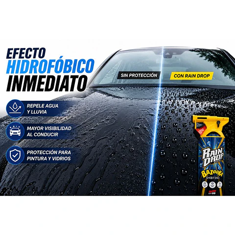 Sellador Repelente Agua Cera Para Auto Soft99 Rain Drop