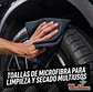 Paño Microfibra Secado Y Limpieza Chemical Guys Auto 3 Toallas Negro - Miniatura 3