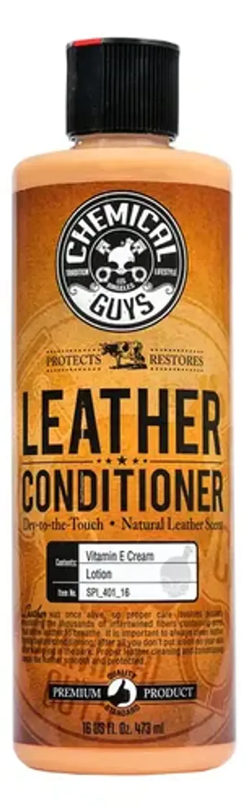 Kit Tratamiento Piel Chemical Guys Limpiador Acondicionador
