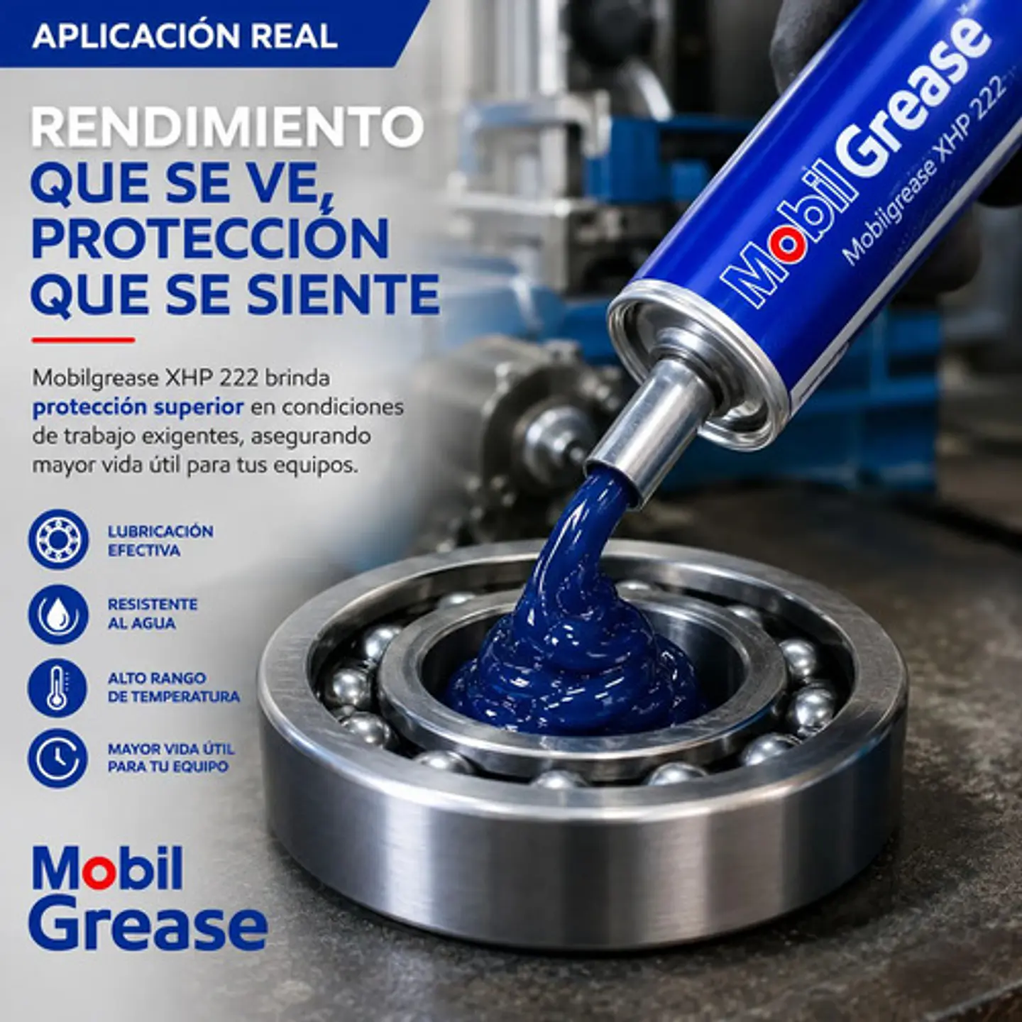 Grasa Multipropósito Mobil Xhp 222 3