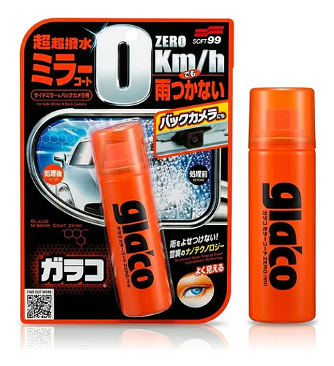 Sellador Hidrofobico Espejos Soft99 Glaco Mirror Coat Zero