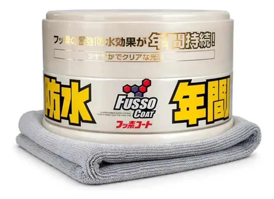 Cera Pasta Soft99 Fusso Coat Hidrofóbica Brillante 12 Meses 1