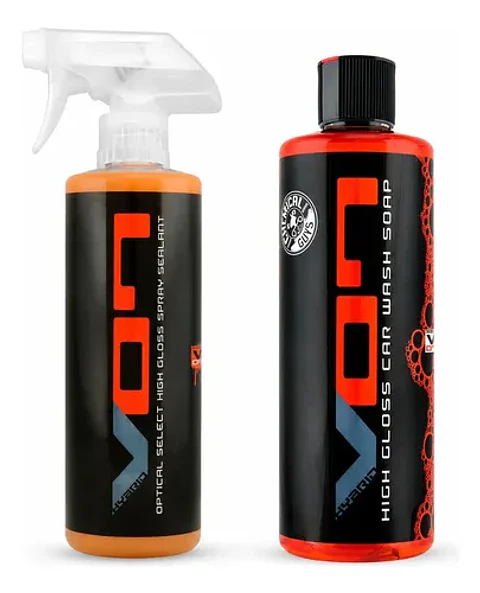 Kit Shampoo Cera Sellador Quick Detailer V07 Chemical Guys