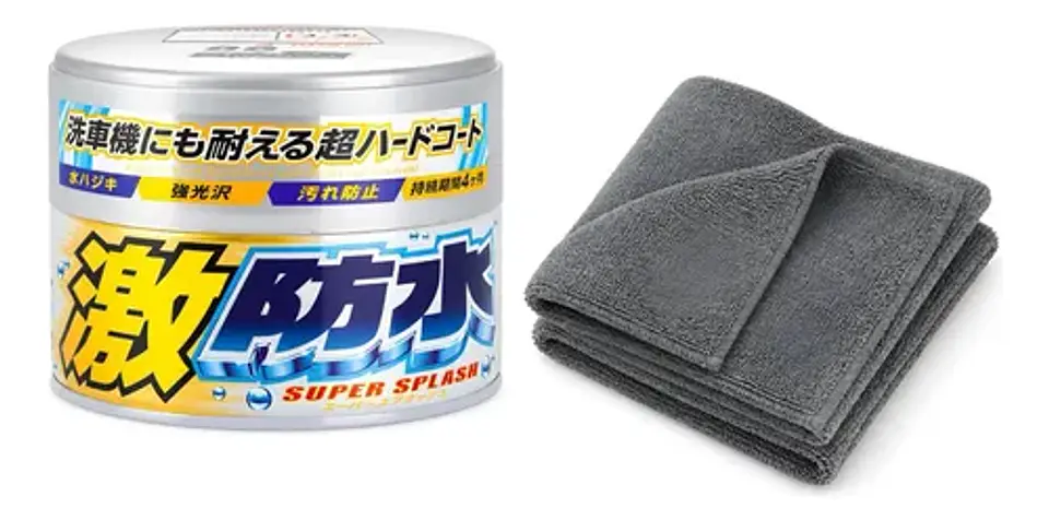 Cera Auto Brillo Full Hidrofóbica Soft99 Repelente Agua 1