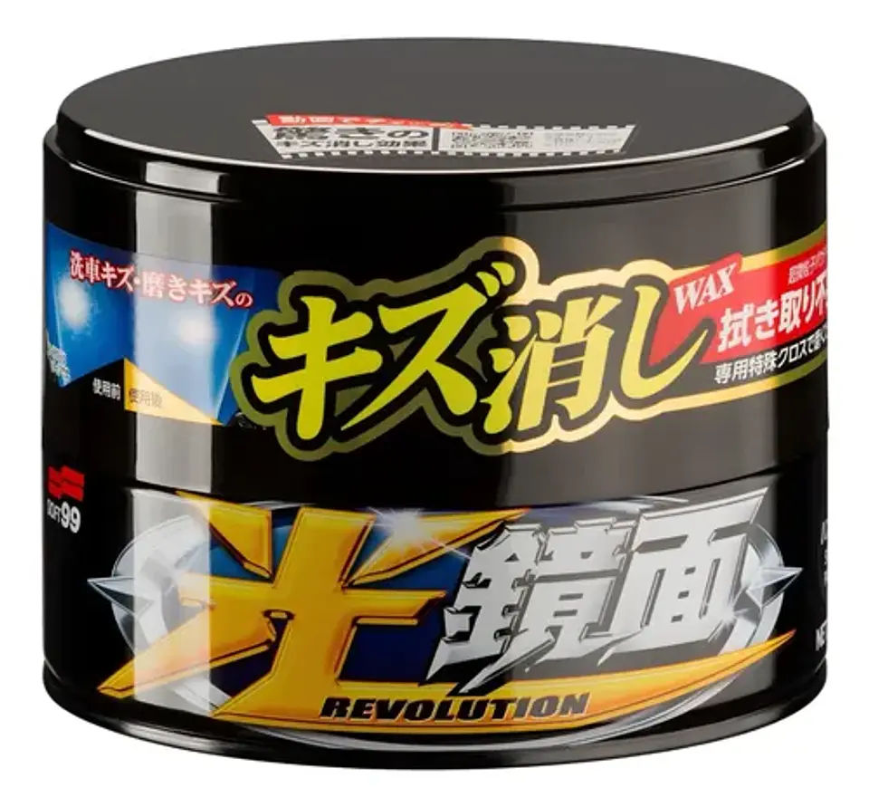 Cera Auto Soft99 Elimina Rayas Brillo Extremo 1