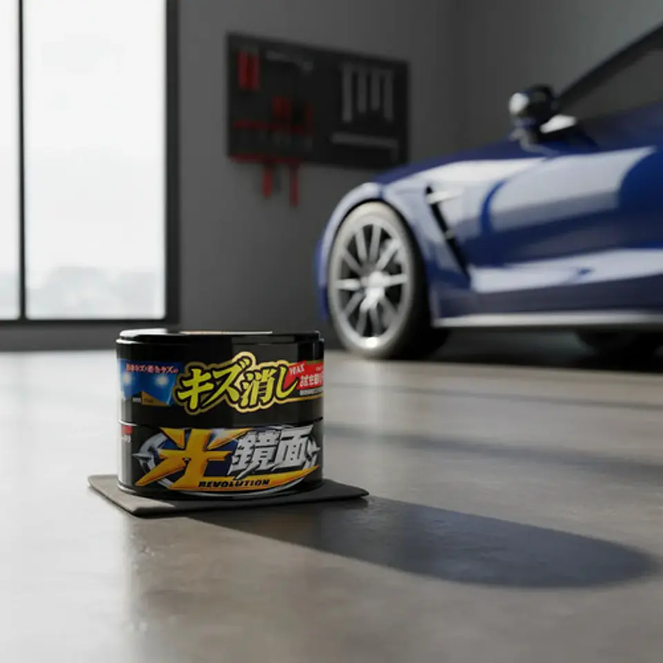 Cera Auto Soft99 Elimina Rayas Brillo Extremo 5