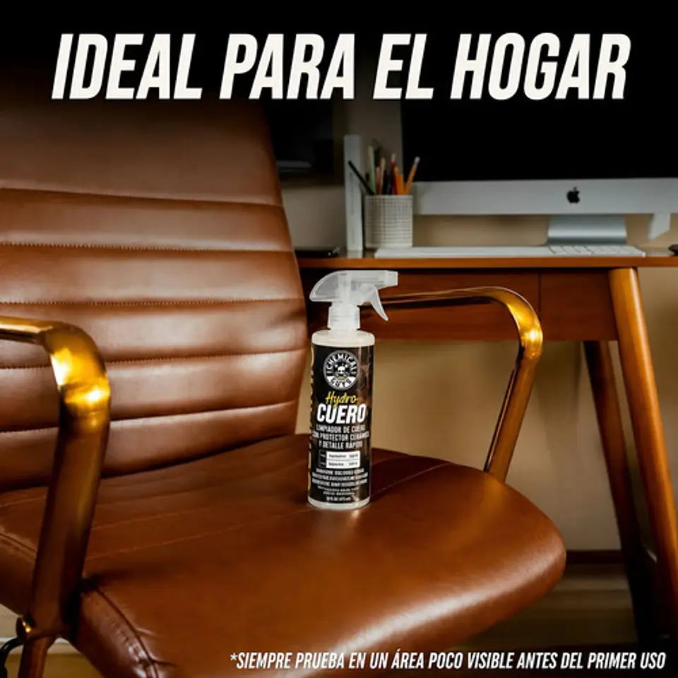 Kit Limpiador Cuero Interior Sellador Auto Chemical Guys 5