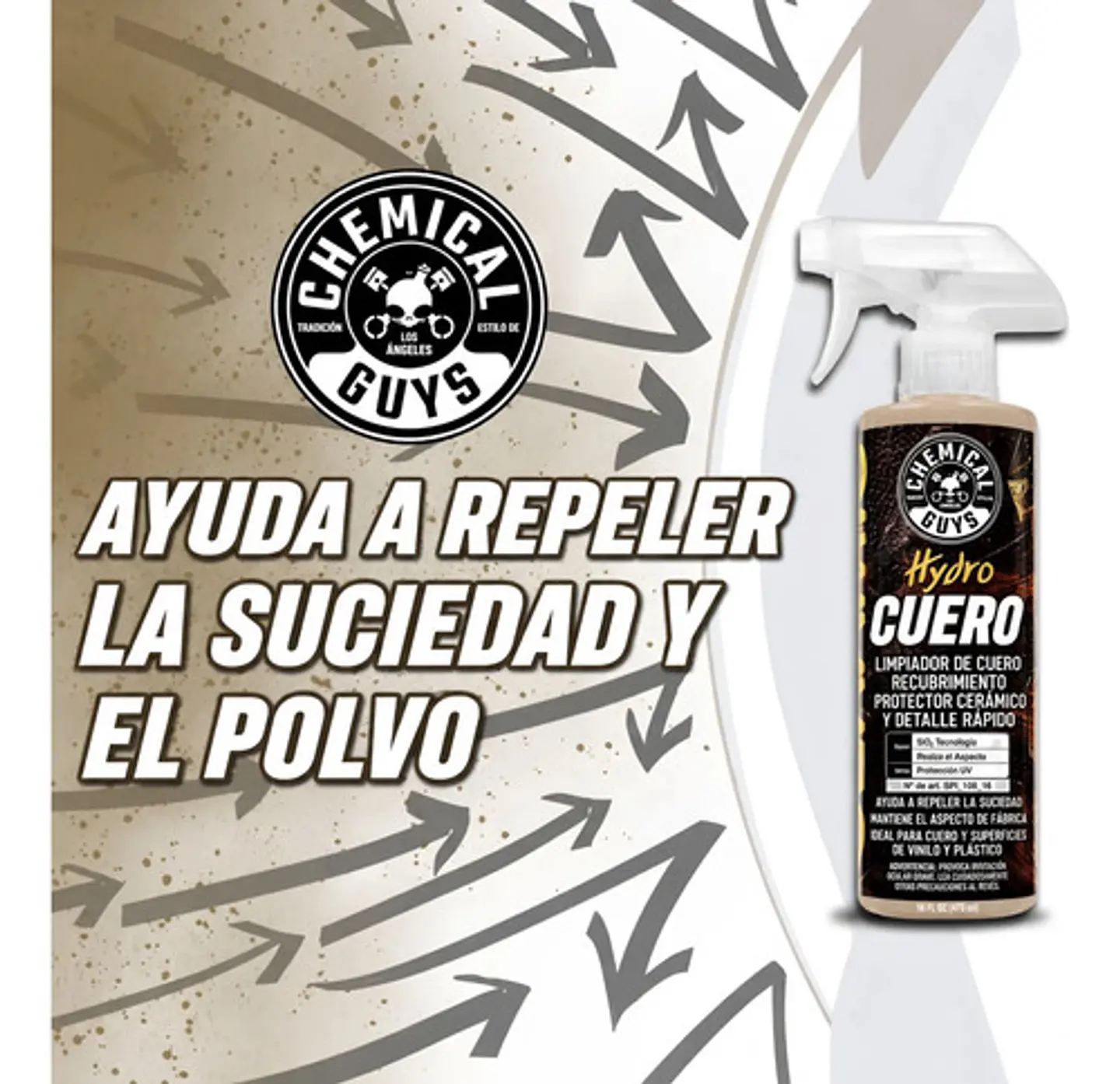 Kit Limpiador Cuero Interior Sellador Auto Chemical Guys 6