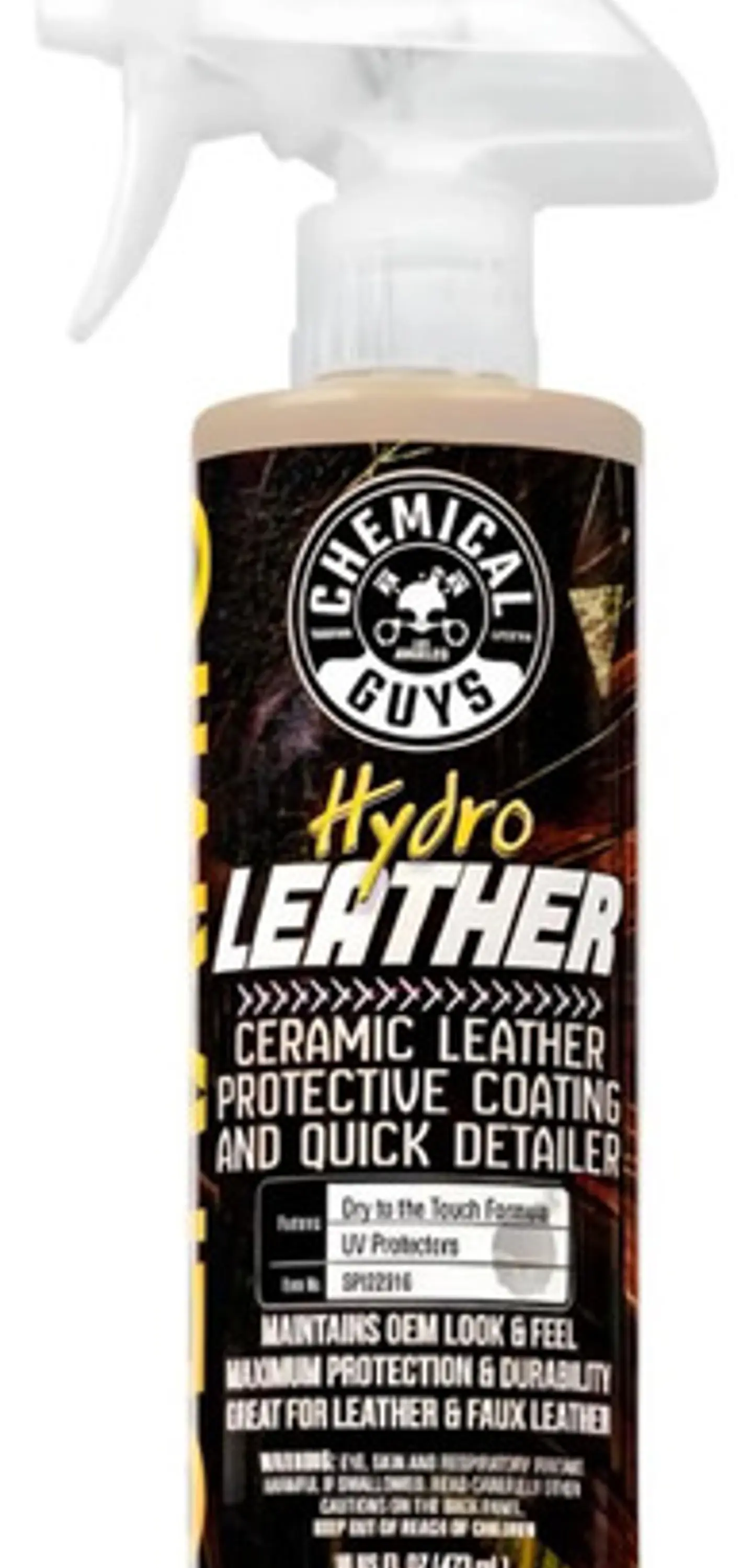 Kit Limpiador Cuero Interior Sellador Auto Chemical Guys 9