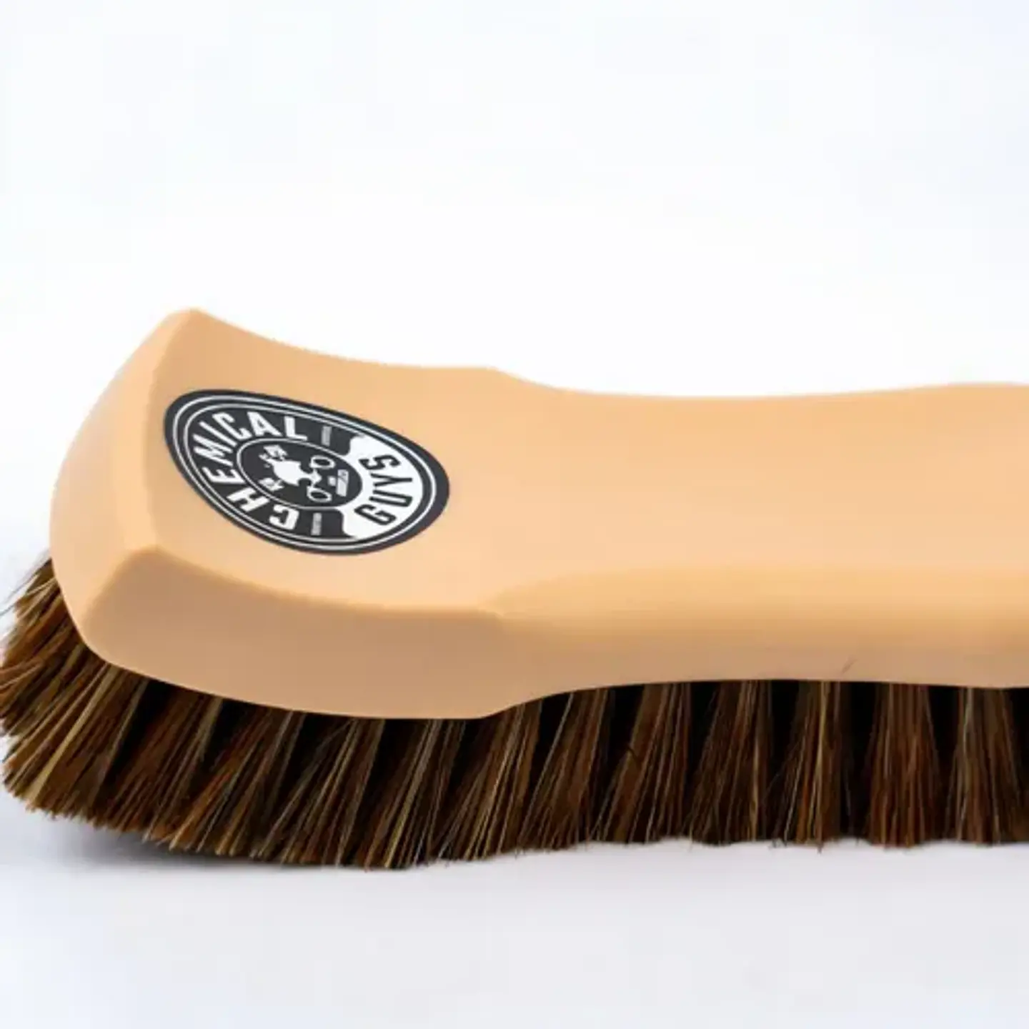 Cepillo Cerdas Suave Limpieza Interior Cuero Chemical Guys 3