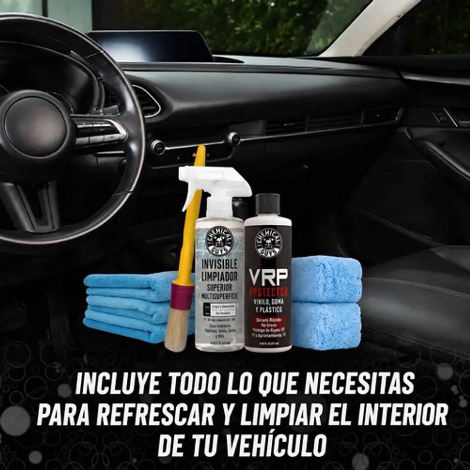 Kit Limpieza Interior Premium Chemical Guys 2