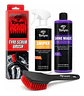 Kit Limpieza Neumático Auto Tonyin Abrillantador Gel Cepillo - Miniatura 1