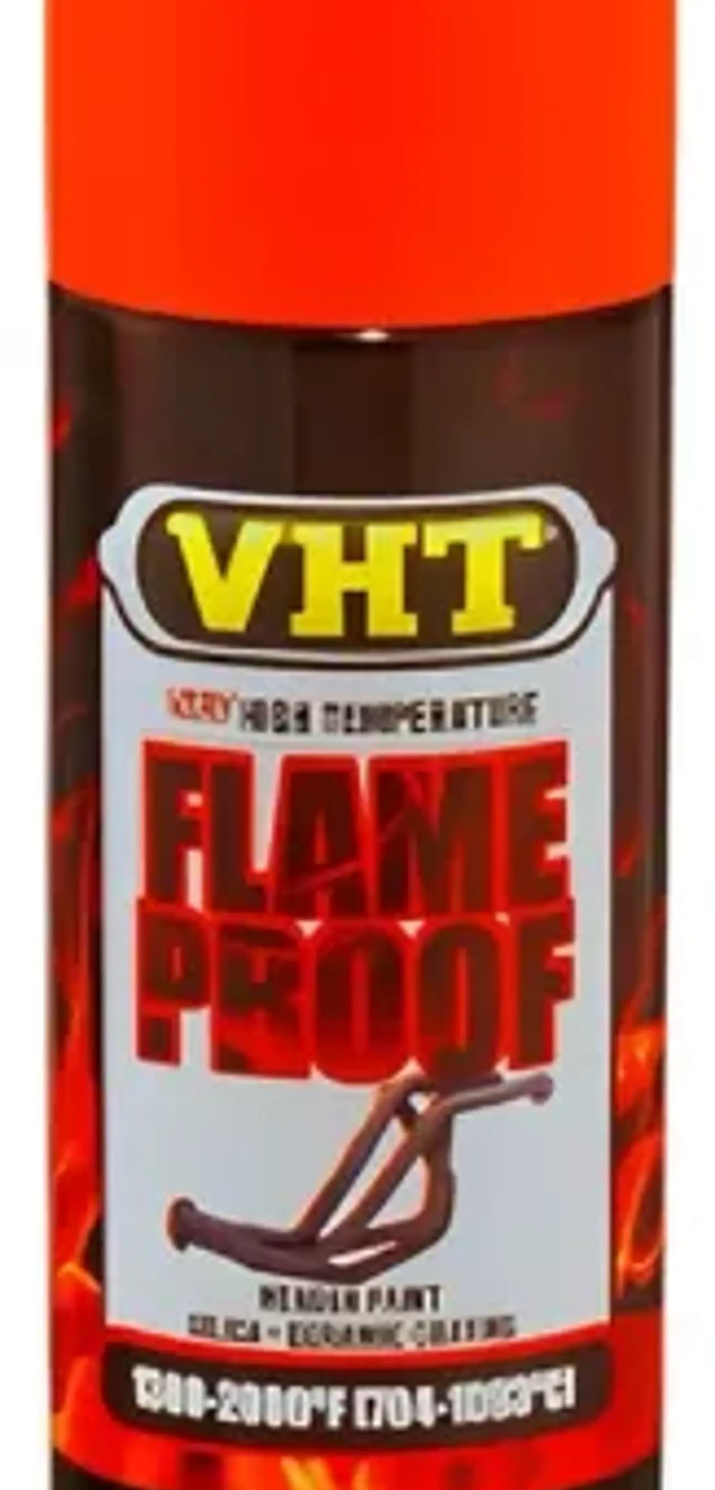 Pintura Flameproof Vht Alta Temperatura Color Naranja 12 Oz 1