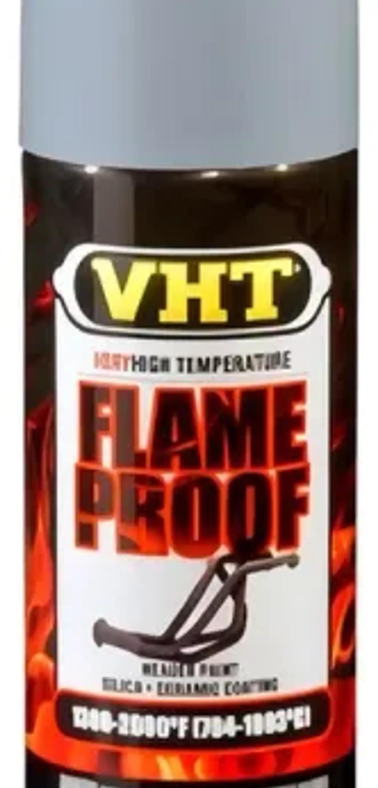 Pintura Vht Flameproof  Alta Temperatura Escape Aluminio 1