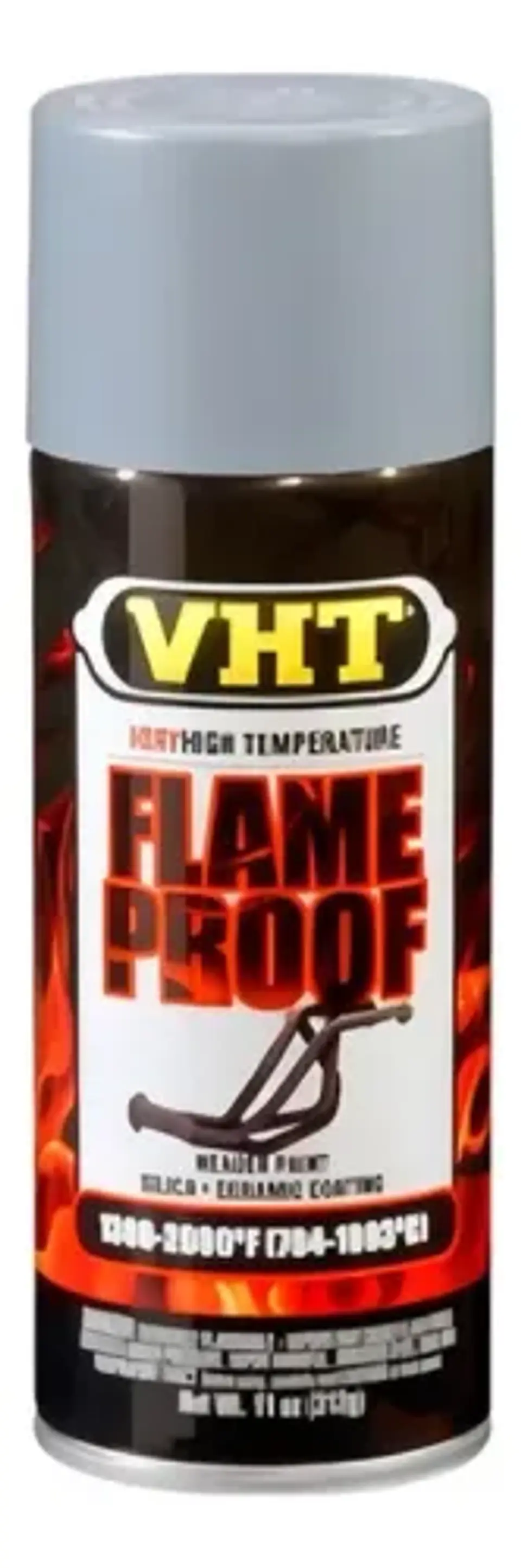Pintura Vht Flameproof  Alta Temperatura Escape Aluminio 1