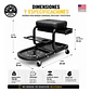 Carrito Organizador Detailing Auto Chemical Guys Soft Stool - Miniatura 7