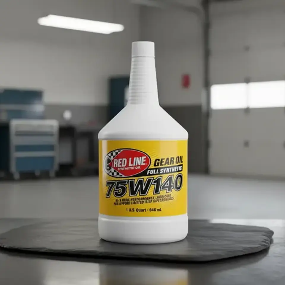 Aceite 75w140 Diferencial Red Line Sintético 946ml 3
