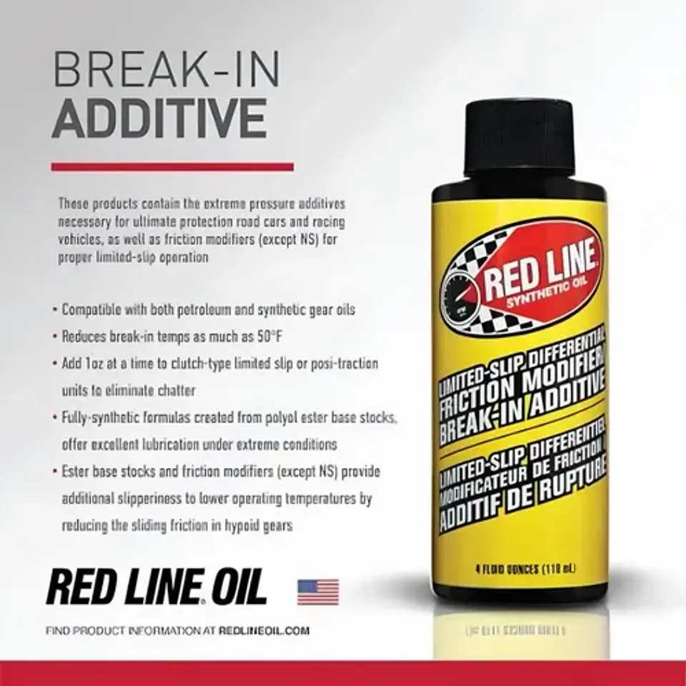 Aditivo Red Line Modificador Fricción Diferencial Lsd 118ml 2