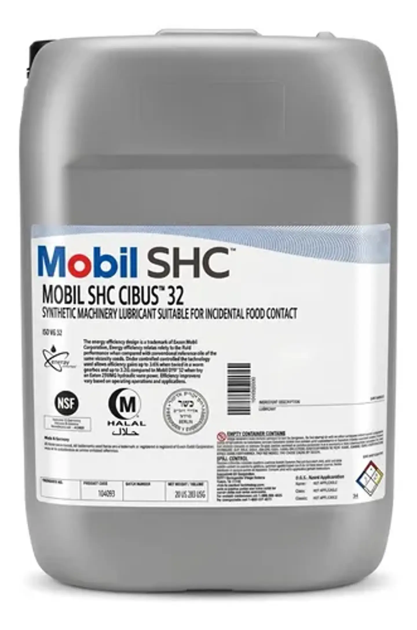 Lubricante Sintético Industrial Mobil Shc Cibus 32 1