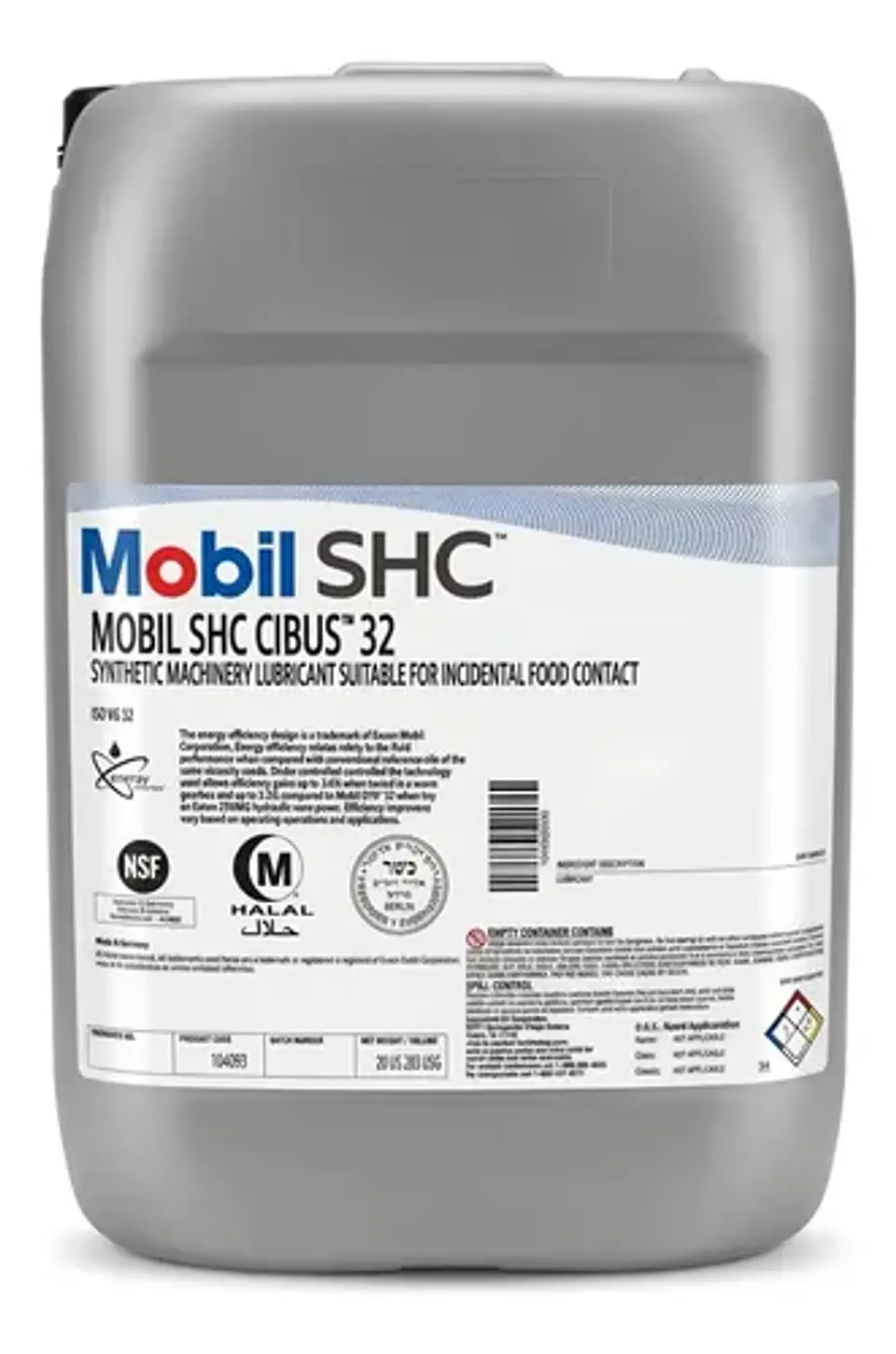 Lubricante Sintético Industrial Mobil Shc Cibus 32 1