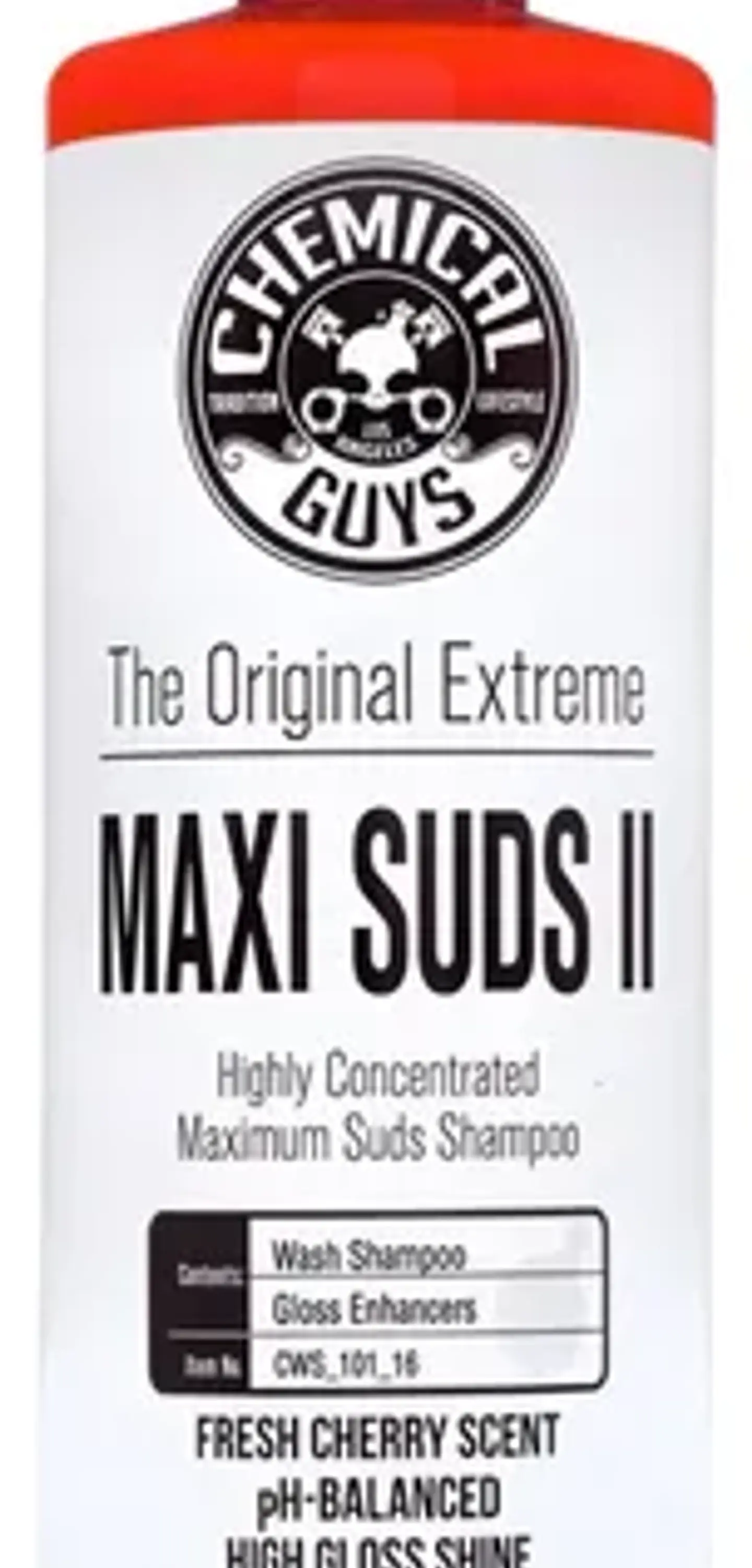 Shampoo Auto Ceramico Chemical Guys Maxi Suds Mantenimiento 1