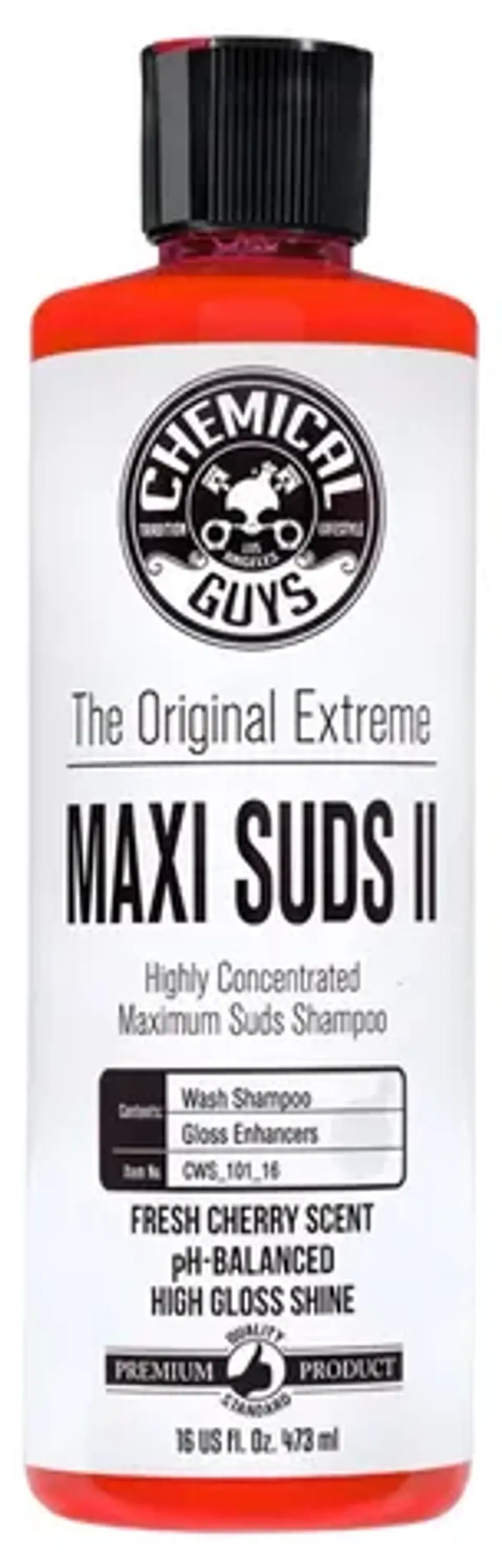 Shampoo Auto Ceramico Chemical Guys Maxi Suds Mantenimiento 1