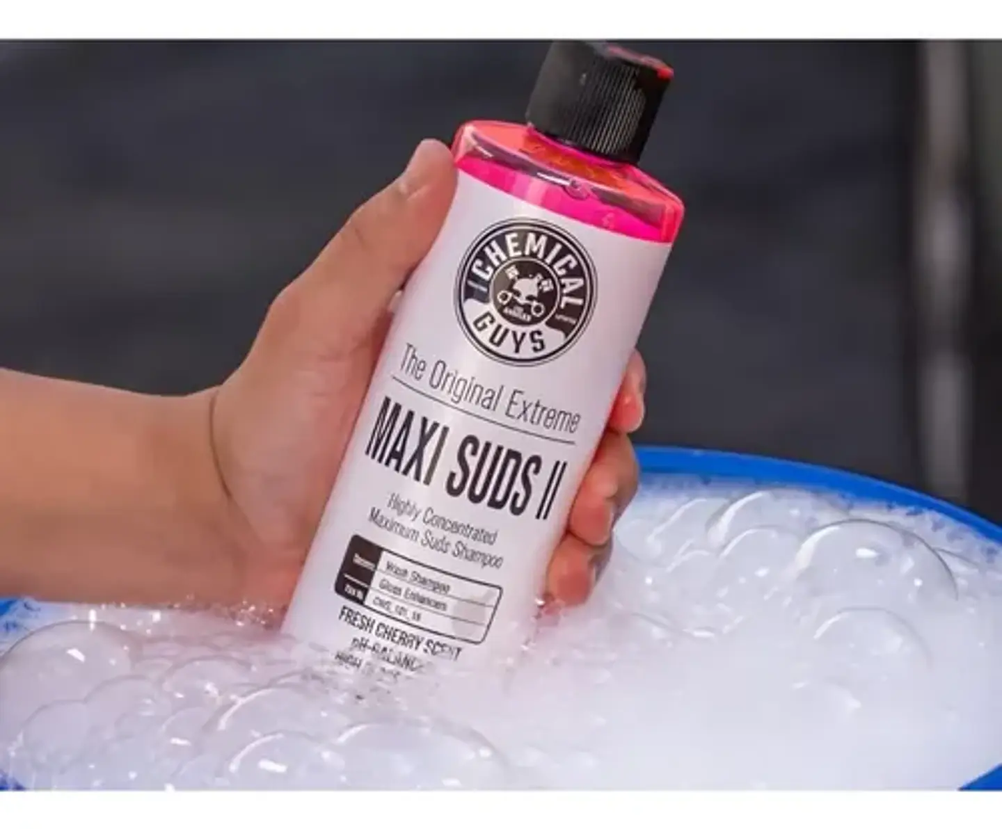 Shampoo Auto Ceramico Chemical Guys Maxi Suds Mantenimiento 3