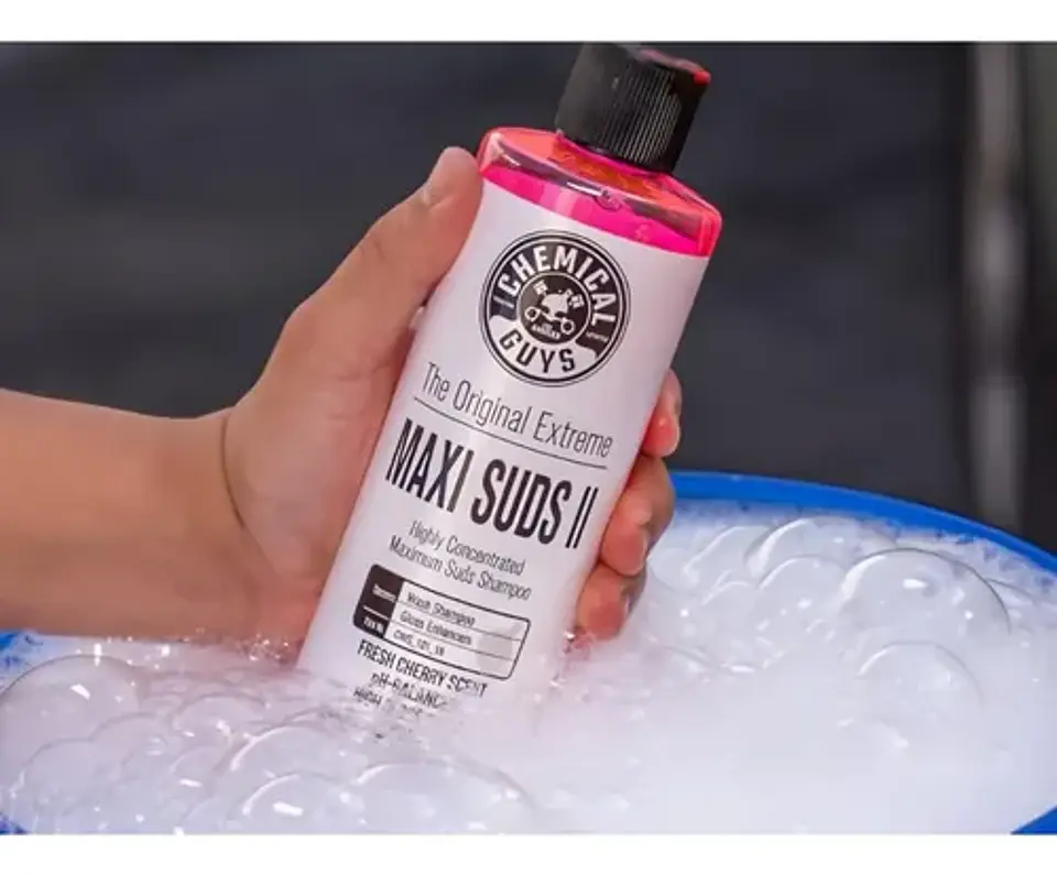 Shampoo Auto Ceramico Chemical Guys Maxi Suds Mantenimiento 3