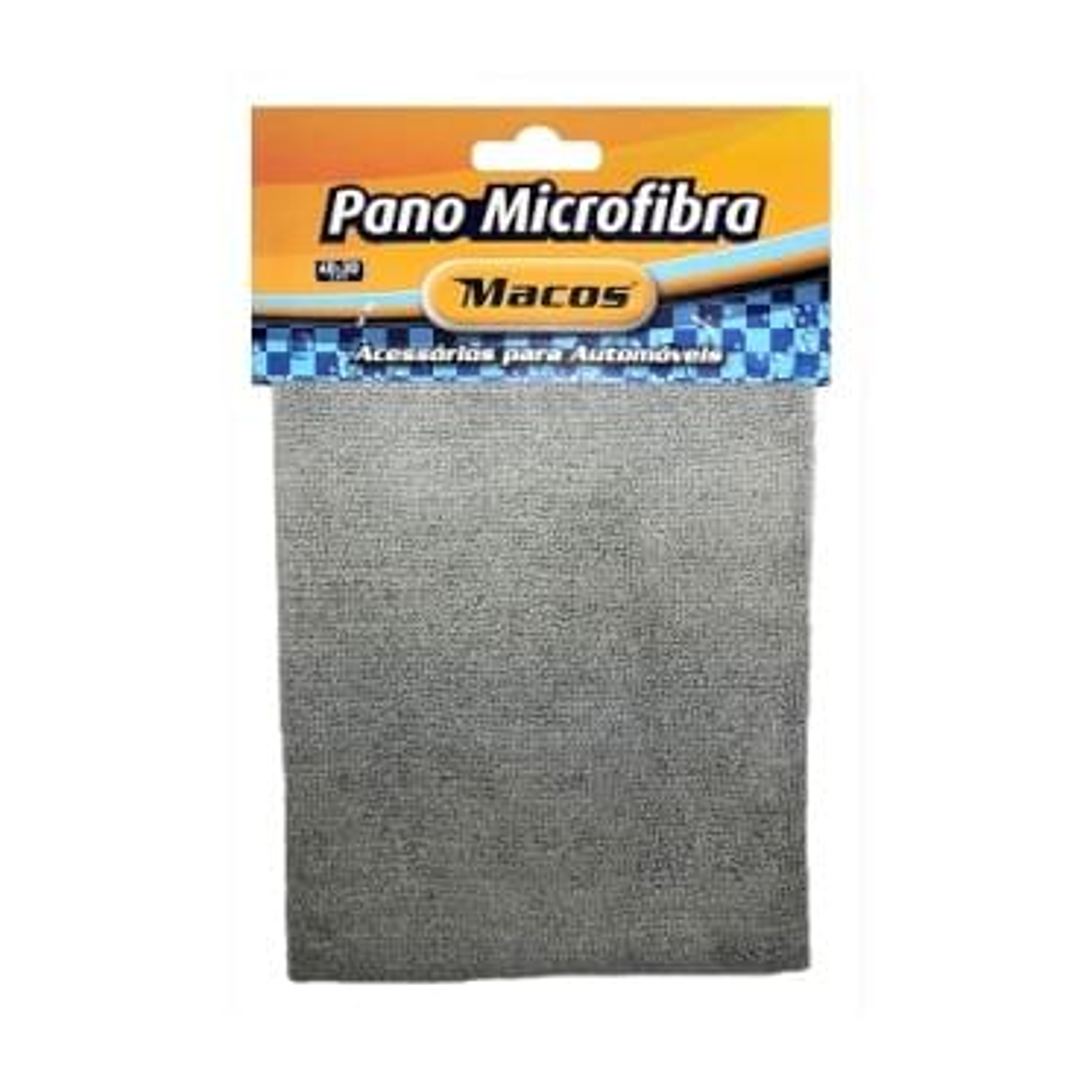 Pano Microfibra Multiusos Cinza 40x30 cm