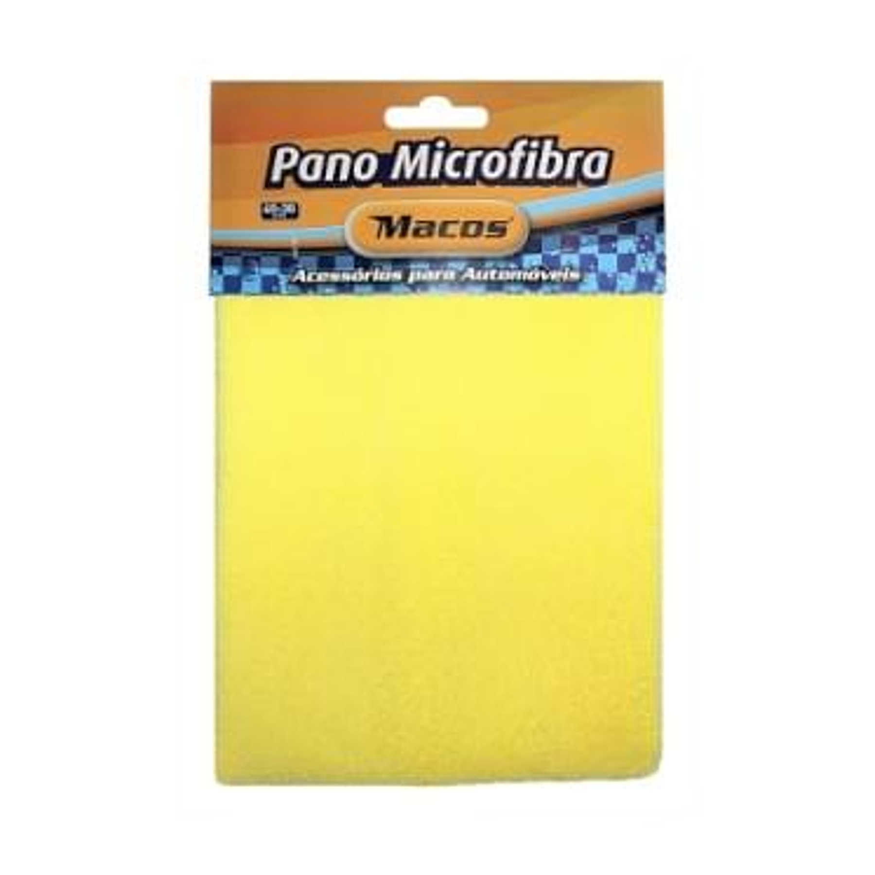 Pano Microfibra Multiusos Amarelo 40x30 cm