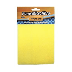 Pano Microfibra Multiusos Amarelo 40x30 cm