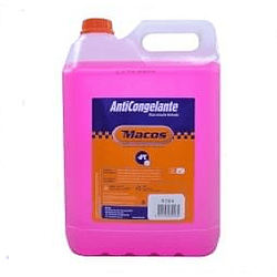 Anticongelante Rosa 12% - 6ºC 5 Litros Macos