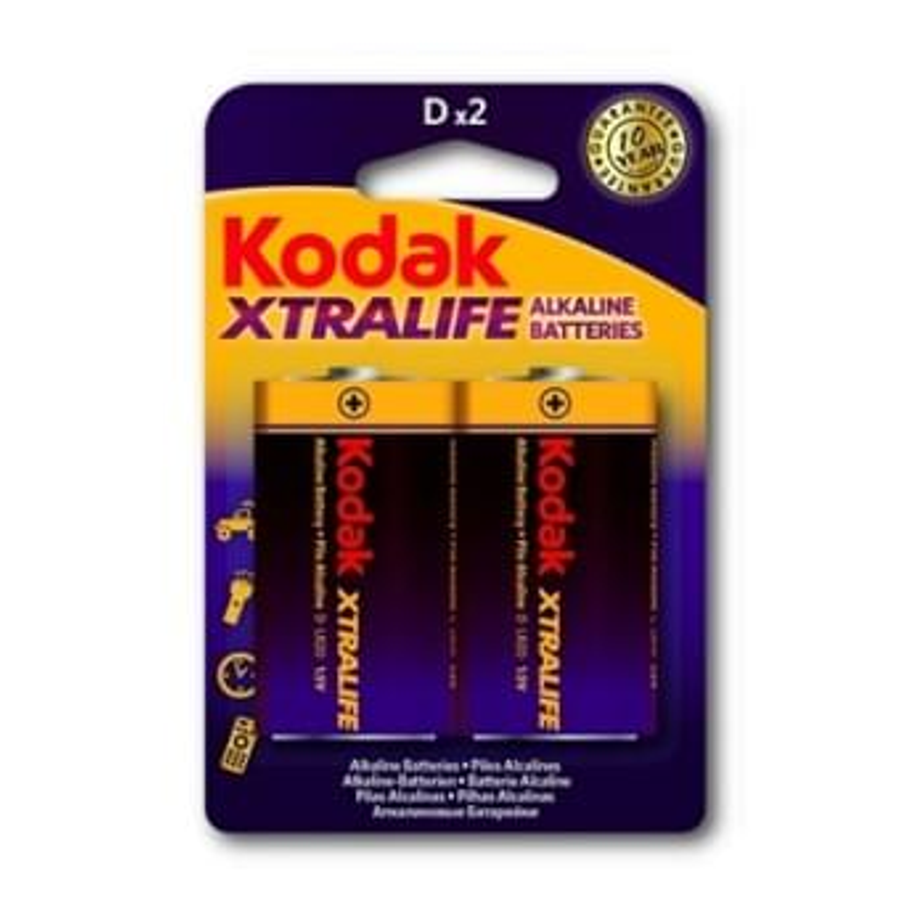 Pilhas Kodak Xtralife Alcalina LR14 C 1.5V (2)
