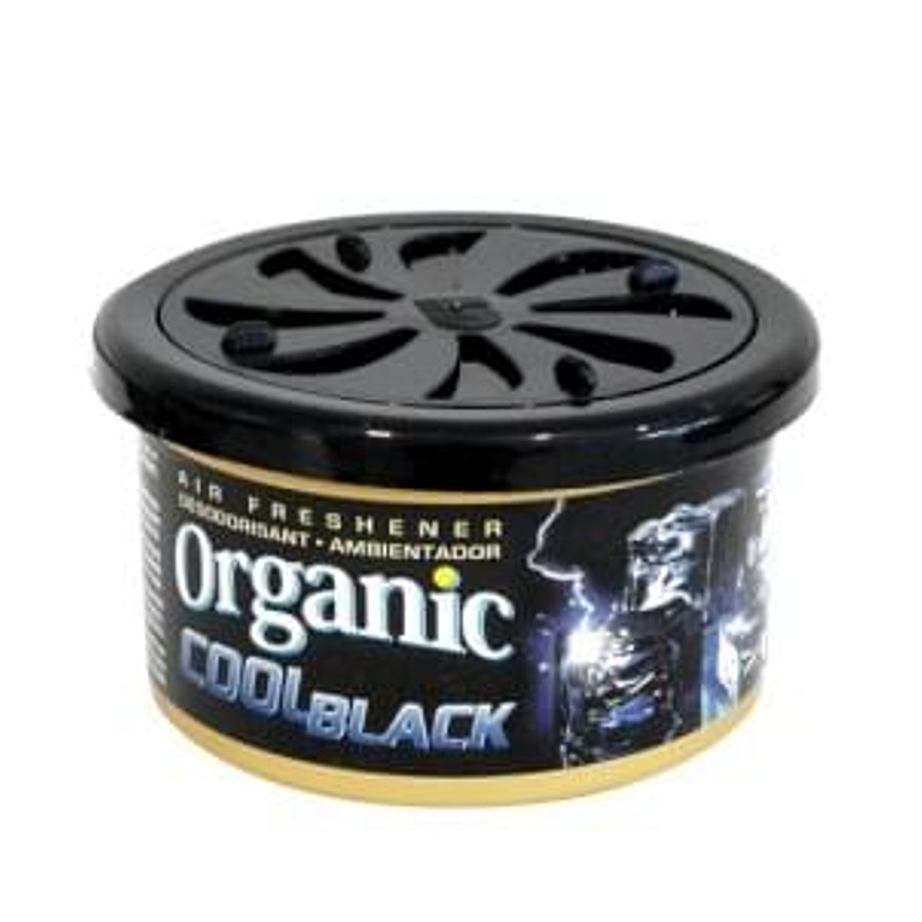 Ambientador em Lata Organic Cool Black