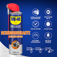 Desengordurante Acção Rápida WD-40 Specialist 500ml