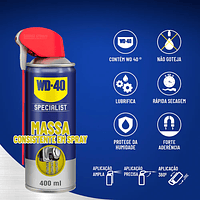 Massa Consistente em Spray WD-40 Specialist 400 ml