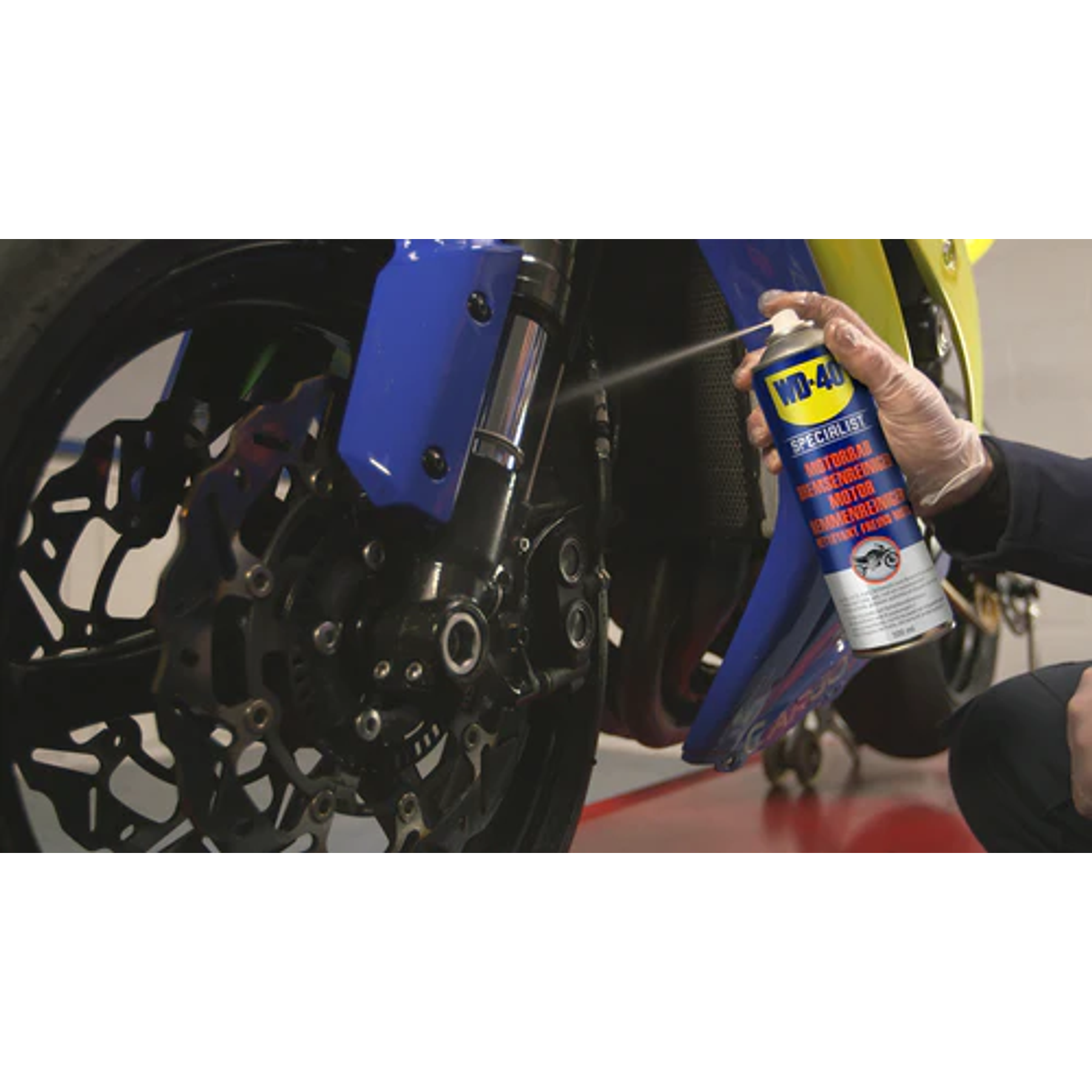 Limpa Travões para Moto WD-40 Specilaist Motorbike 500 ml