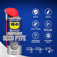 Lubrificante Seco PTFE WD-40 Specialist 400 ml