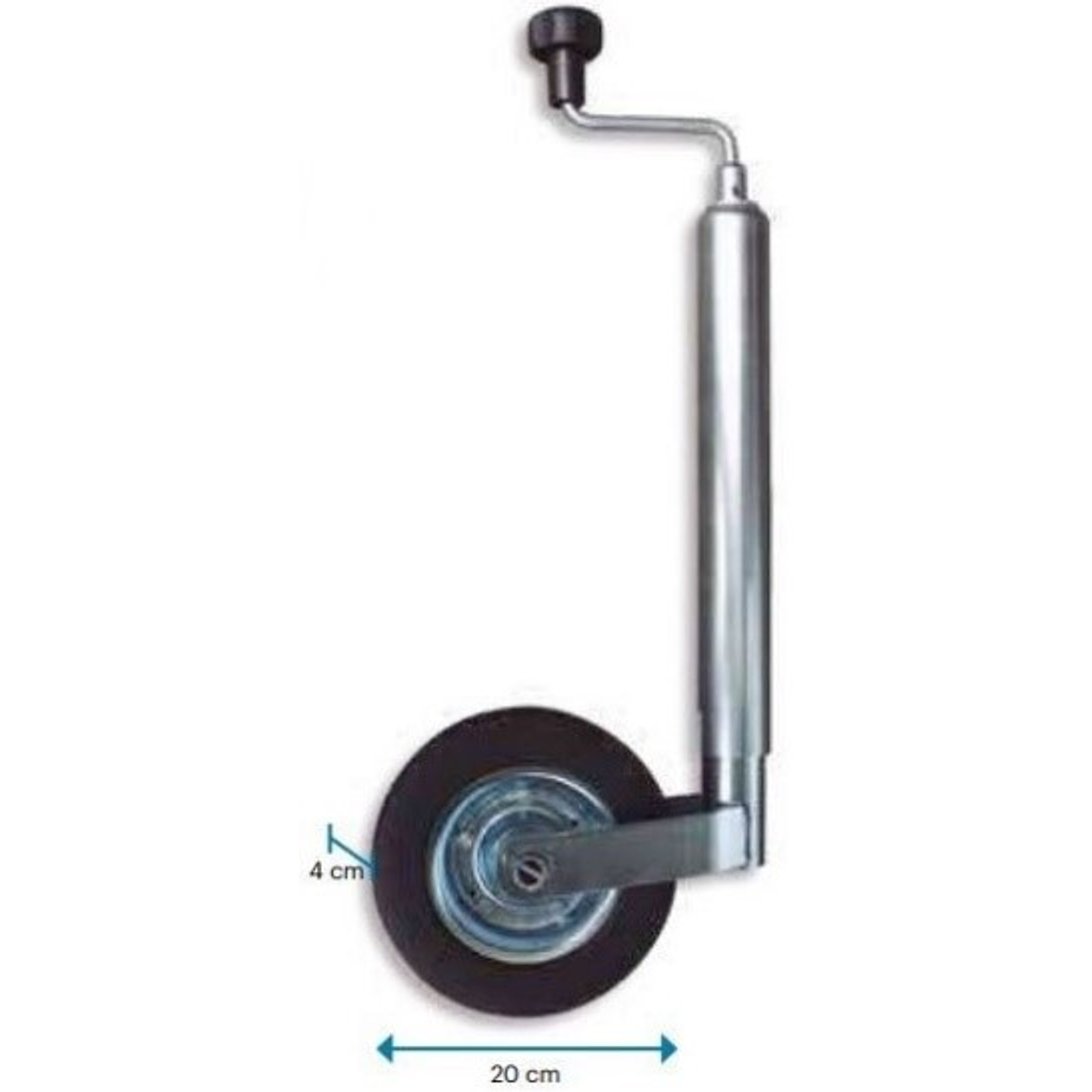 Roda Jockey 150 Kg Ø 48 mm