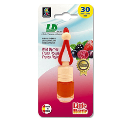 Ambientador Little Bottle em Blister Frutos Vermelhos