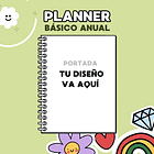 Planner Clásico Anual Personalizado 1